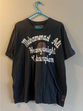 Muhammad Ali Black Graphic T‑Shirt